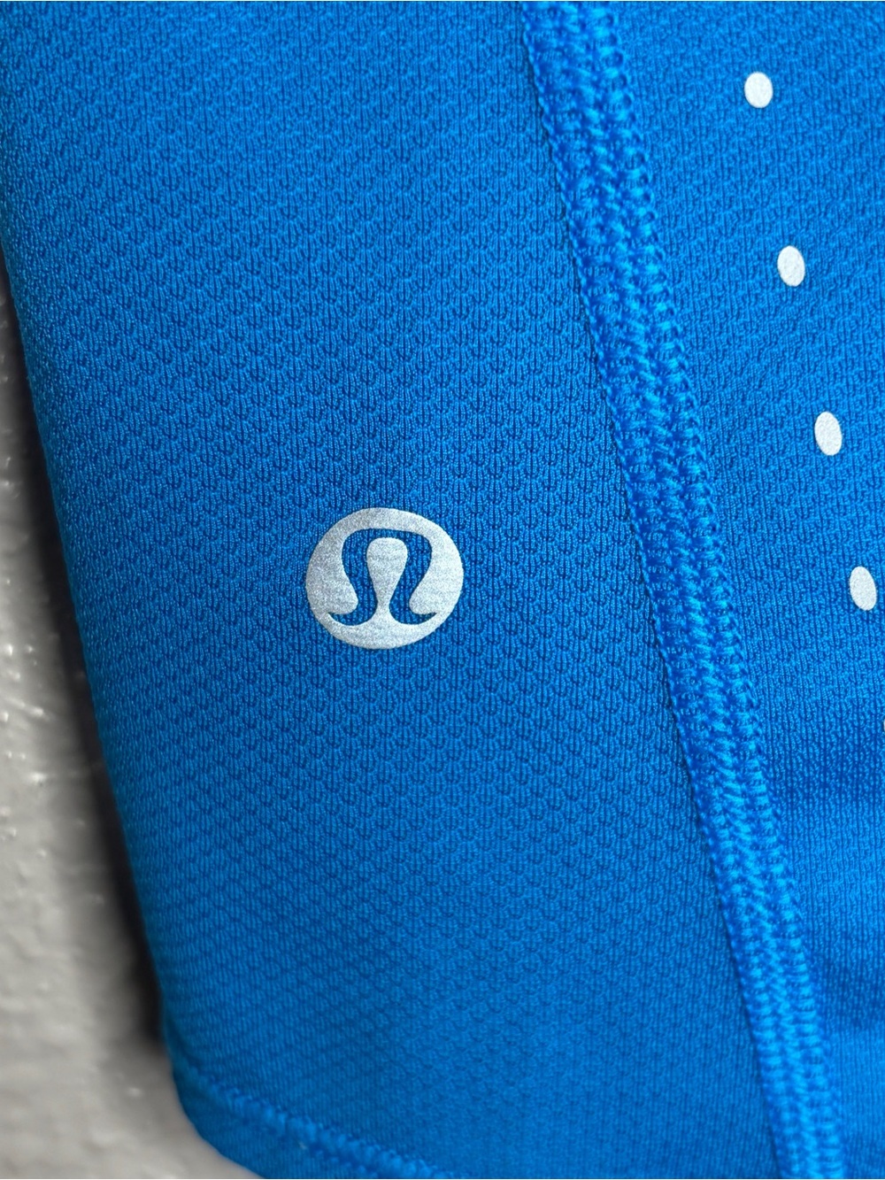 Lululemon Blue High Neck Running and Training T-Shirt Poolside 6 - Picture 6 of 11